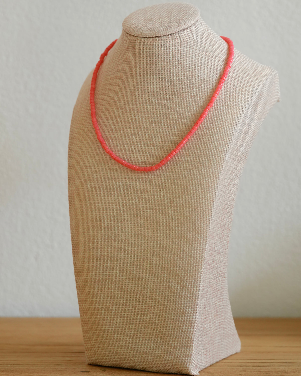Pink Coral Necklace
