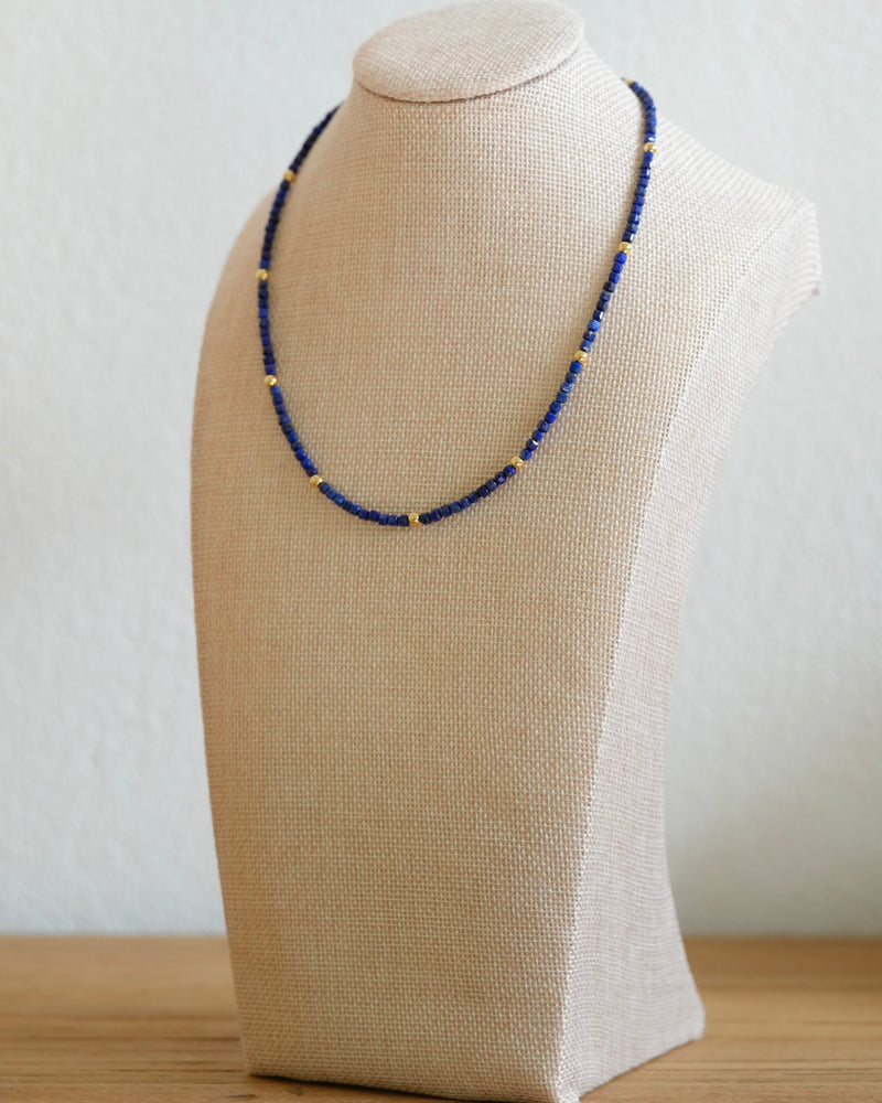 Lapis Lazuli and Gold Necklace