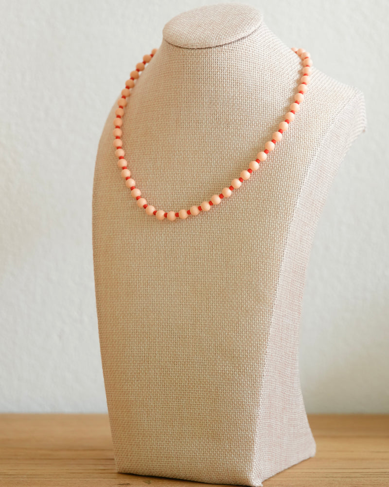Peach Shell Necklace