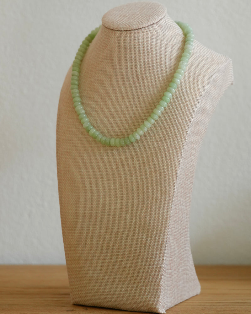 Seafoam Jade Necklace